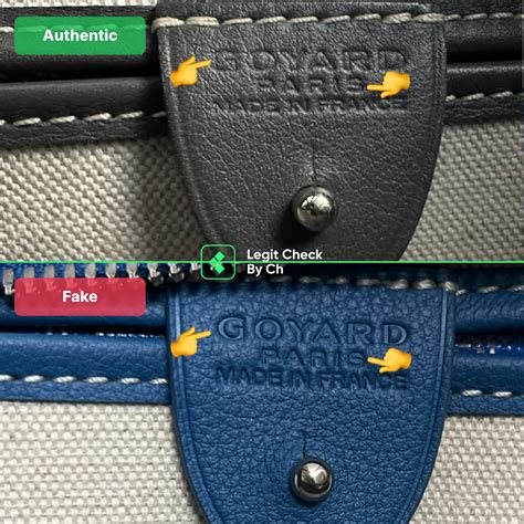 fake.goyard bag|real vs fake goyard bag.